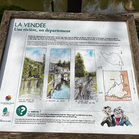La Maison Du Bonheur Le Gue-de-Velluire ภายนอก รูปภาพ
